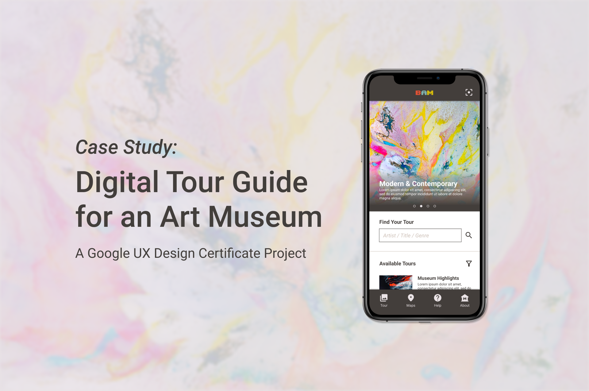 Case Study: Digital Tour Guide for an Art Museum